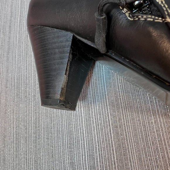 Penningtons WIDE CALF Knee High, Heeled Boots, Size 9 - Picture 6 of 14